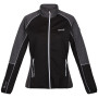 Damen-Sweatshirt Regatta Wmns Yare VI schwarz Black/Sealgr