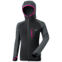Damen-Sweatshirt Dynafit Radical Ptc W Jkt grau/rosa magnet/0910