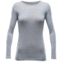 Damen-T-Shirt Devold Breeze Woman Shirt grau Grey melange