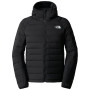 Herrenjacke The North Face M Belleview Stretch Down Hoodie schwarz Tnf Black
