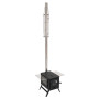 Kamin Robens Hunter Tent Stove schwarz Black