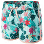 Kinderbadeanzug Aquawave Arra JR blau AquaSplashFlowerPrint