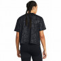 Damen-T-Shirt Under Armour Rush Energy Emboss Crop SS