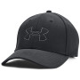 Baseballmütze Under Armour Iso-chill Driver Mesh Adj schwarz Black / / Pitch Gray
