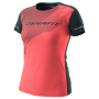 Damen-Funktionsshirt Dynafit Alpine 2 W S/S Tee orange/schwarz hot coral/3010