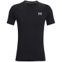 Herren-T-Shirt Under Armour HG Armour Fitted SS schwarz Black//White