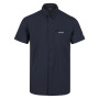 Herrenhemd Regatta Kioga II dunkelgrau India Grey