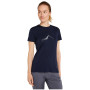 Damen-T-Shirt Icebreaker W Mer 150 Tech Lite SS T South Const