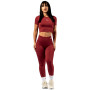 Damen-Top Nebbia Seamless crop top with SS Power