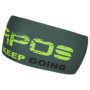 Stirnband Karpos Pelmetto Headband grau/grün Dark Slate/Lime Green/Black