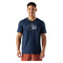 Herren-Funktionsshirt Smartwool Triangle Mountain Active Short Sleeve Graphic Tee