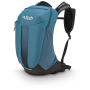 Rückengröße des Rucksacks: M / Farbe: blau