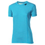Damen-T-Shirt Progress MS NKRZ 5OA blau Turquoise