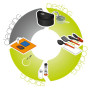 Kochset GSI Outdoors Crossover Kitchen Kit