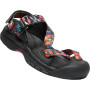 Damensandalen Keen Zerraport II schwarz/rot ibis rose/black