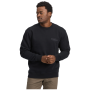 Herren-Sweatshirt Black Diamond M Mini Stacked Crewneck