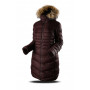 Damenmantel Trimm Dora rot dark bordo
