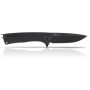 Messer Acta non verba Z100 DLC/Plain Edge, G10, Lock
