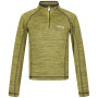 Kinder-Sweatshirt Regatta Berley grün/schwarz DarkTang
