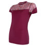 Damen-Funktionsshirt Sensor Merino Impress (short sleeve)