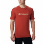T-Shirt Columbia CSC Basic Logo Tee rot CarnelianRed