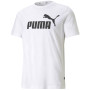 Herren-T-Shirt Puma ESS Logo Tee weiß white