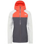 Damenjacke The North Face Stratos grau/orange VanadisGrey/TinGrey/RadiantOrange
