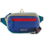 Hüfttasche Patagonia Ultralight Black Hole Mini blau/grün Patchwork: Belay Blue