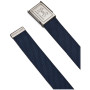 Gürtel Under Armour M's Webbing Belt blau Academy / Khaki Base / Silver