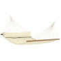 Hängematte mit Stangen La Siesta Alabama Kingsize beige Vanilla