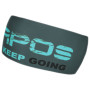 Stirnband Karpos Pelmetto Headband grau/blau Dark Slate/Blue Atoll/Black