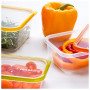 Lebensmittelbox Omada Sanaliving Box Set 3x 19x14x9cm/1,3L