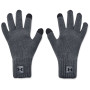 Herrenhandschuh Under Armour Halftime Gloves grau Pitch Gray / / Black