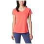 Damen-T-Shirt Columbia Zero Rules™ Short Sleeve Shirt rosa Juicy
