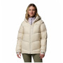 Damen-Winterjacke Columbia Cloudview Down Hooded Jacket beige Dark Stone