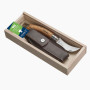Messer Opinel Pilzmesser Eiche + Hülle + Holzbox