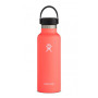 Thermoflasche Hydro Flask Standard Mouth 18 oz lachsfarbe Hibiscus