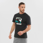 Herren-T-Shirt Salomon Outlife Graphic Disrupted Logo