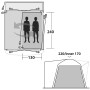 Innenzelt Outwell Inner Milestone