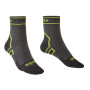 Wasserdichte Socken Bridgedale Storm Sock LW Ankle dunkelgrau dark grey