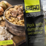 Fertigessen Adventure Menu Schweinefleisch mit Knödel und Kohl 400g