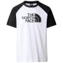 Herren-T-Shirt The North Face S/S Raglan Easy Tee weiß Tnf White