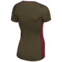 Damen-T-Shirt Zulu Merino Mountains 160 Short Block