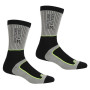 Herrensocken Regatta Samaris2SeasonSck schwarz/grau Dkstl/Elecli