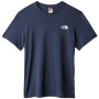 Herren-T-Shirt The North Face Simple Dome Tee blau/hellblau Summit Navy