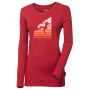 Damen-Funktionsshirt Progress Sonja Boulder rot