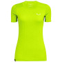 Damen-T-Shirt Salewa Puez Graphic 2 Dry W S/S Tee hellgrün TendershotMelange