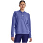 Damen-Sweatshirt Under Armour Rival Terry Hoodie 2024 hellblau Baja Blue / / White
