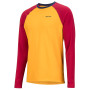 Herren-Funktionsshirt Marmot Harrier LS Crew gelb GoldenSun/SiennaRed
