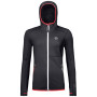 Damen-Sweatshirt Ortovox W's Fleece Hoody schwarz BlackRaven